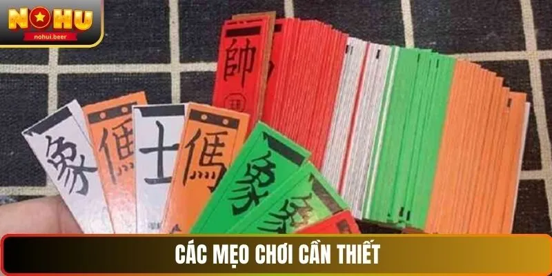 Các mẹo chơi cần thiết